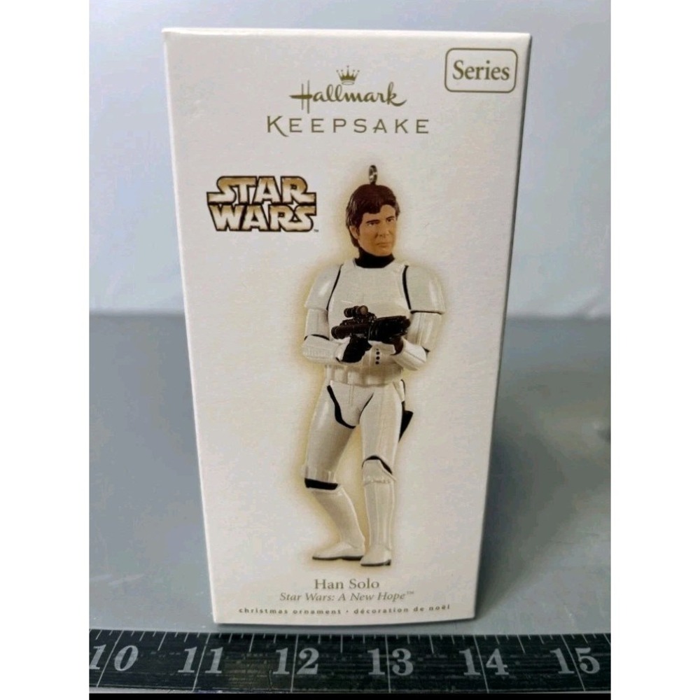 Hallmark Keepsake Christmas Ornament‎ Star Wars Han Solo Stormtrooper 2009 B1